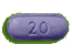 20 mg: Purple, capsule-shaped tablet, debossed “20” on one side and “MIA” on the other.